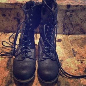 Madden Girl Combat boots